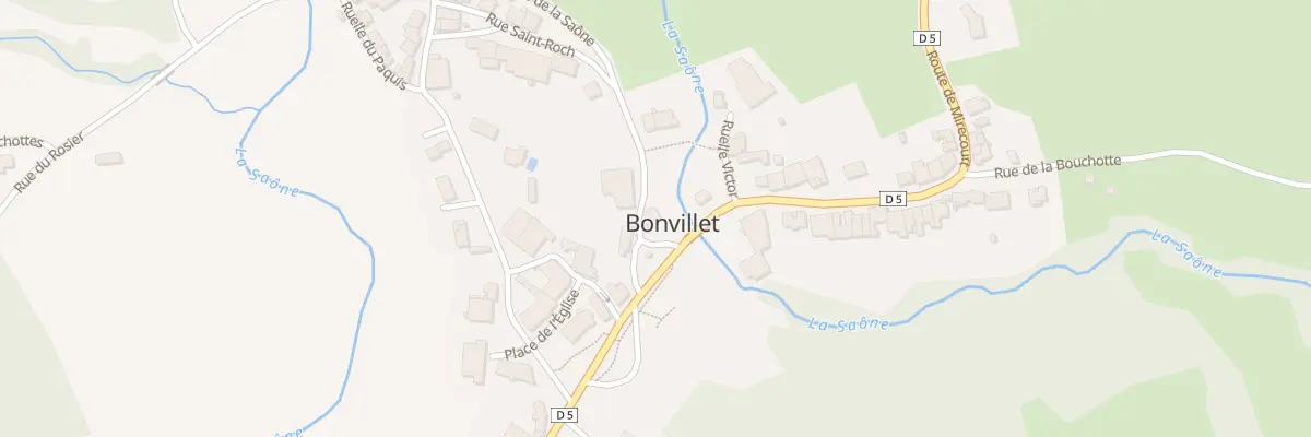 Plan du 56 Rue de la Saône à Bonvillet