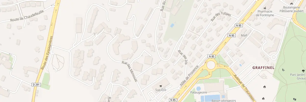 Plan du 15 Rue du Bosquet à Gap