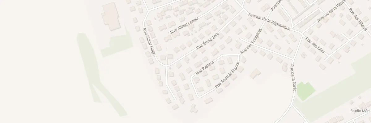 Plan du 4 Rue Emile Zola à Dieulouard