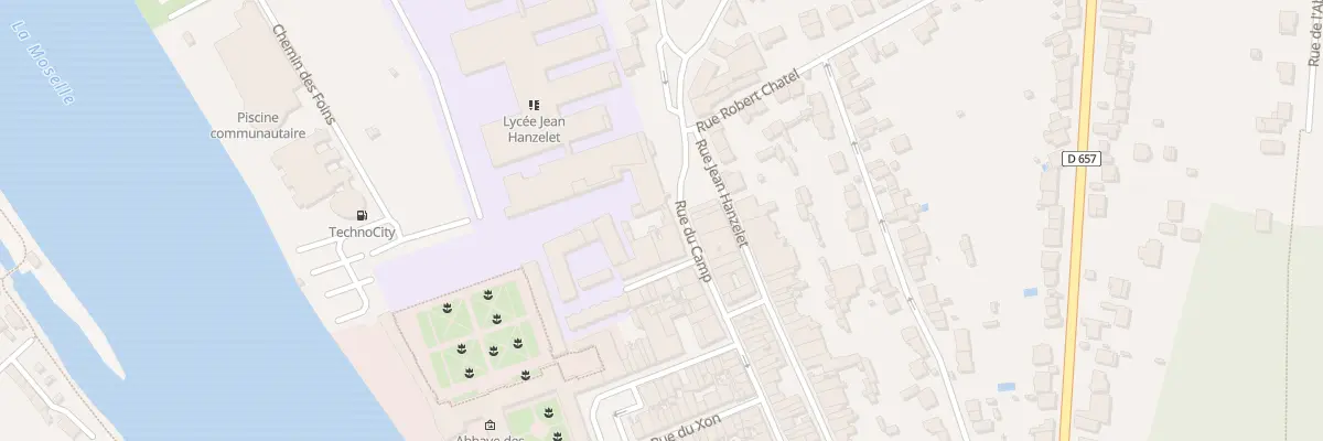 Plan du 87B Rue du Camp à Pont-à-Mousson