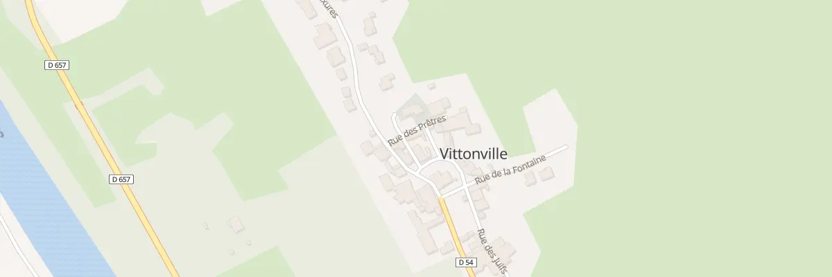Plan du 2 Rue de l’Église à Vittonville