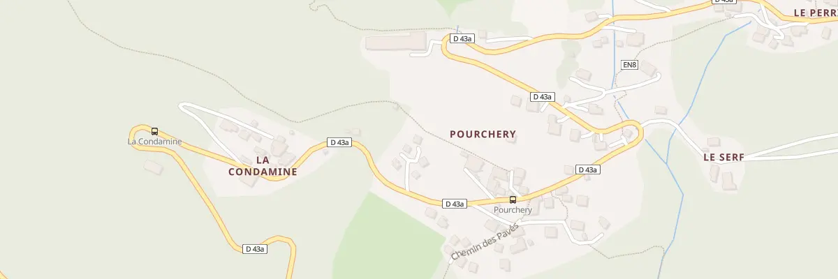 Plan du 185 Rte du Col du Sabot à Vaujany