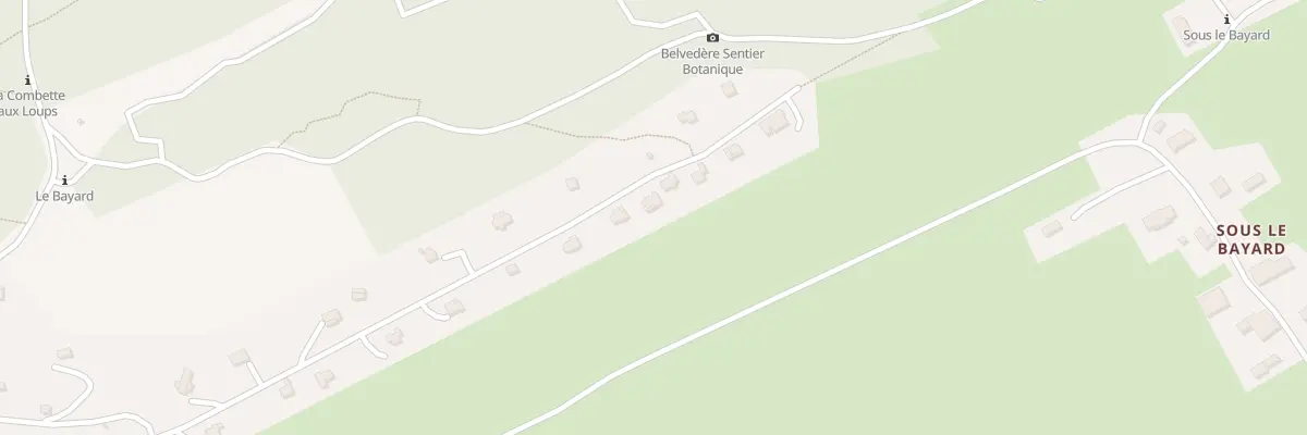 Plan du 48 Bayard à Foncine-le-Haut