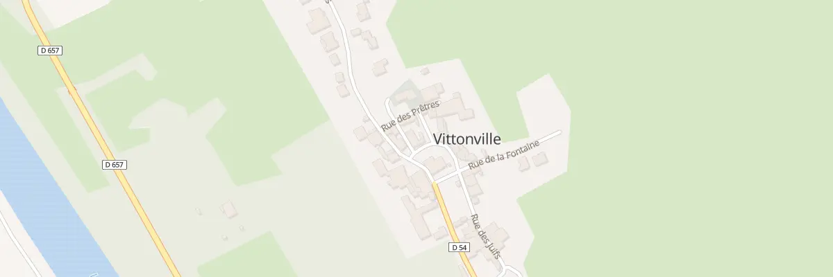Plan du 5006 Pl de la Fontaine à Vittonville