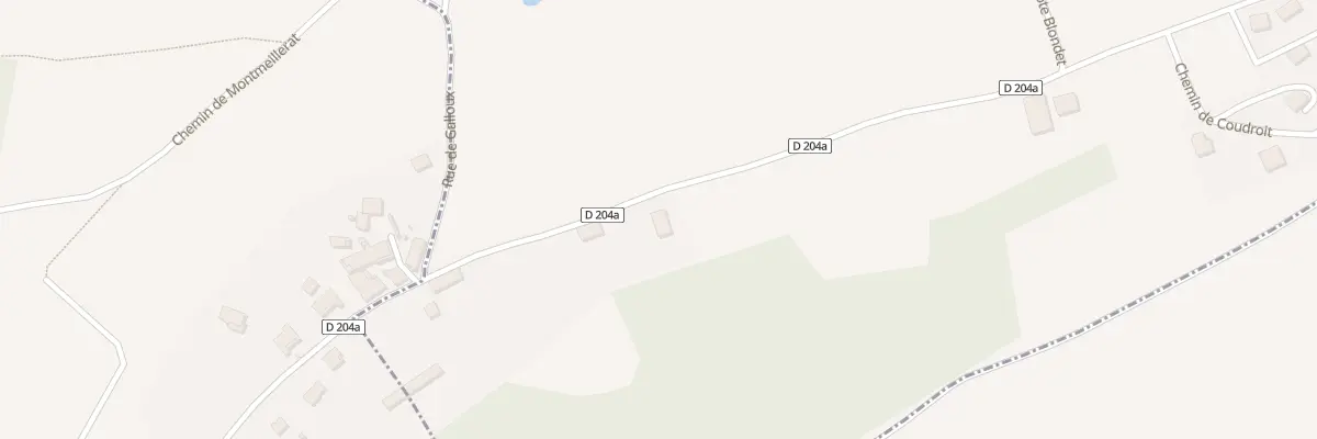 Plan du 1215 Rte du Marais à La Chavanne