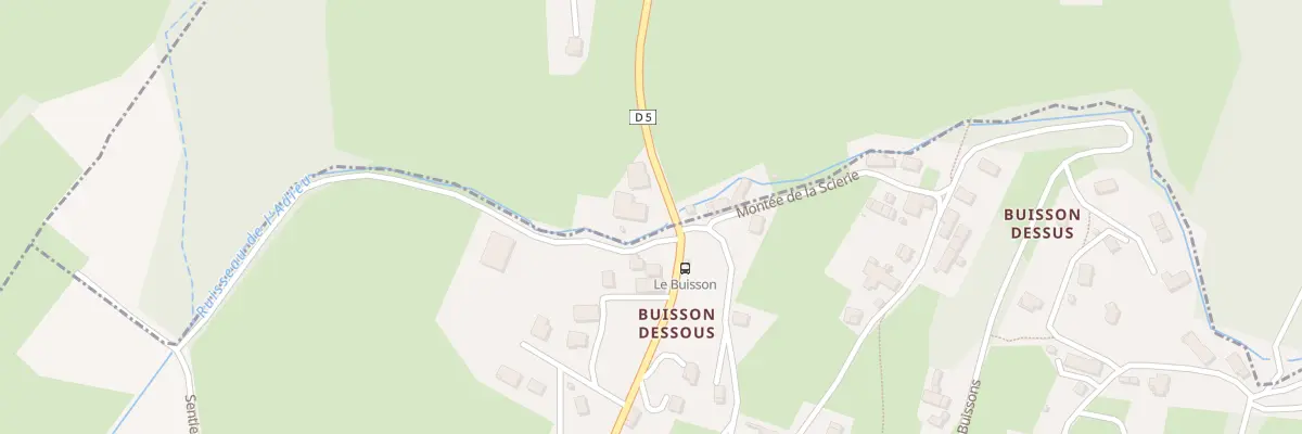Plan du 1260 Rte des Bauges à Viuz-la-Chiésaz