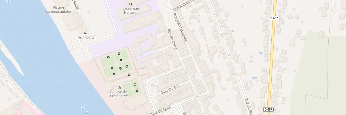 Plan du 81 Rue du Camp à Pont-à-Mousson