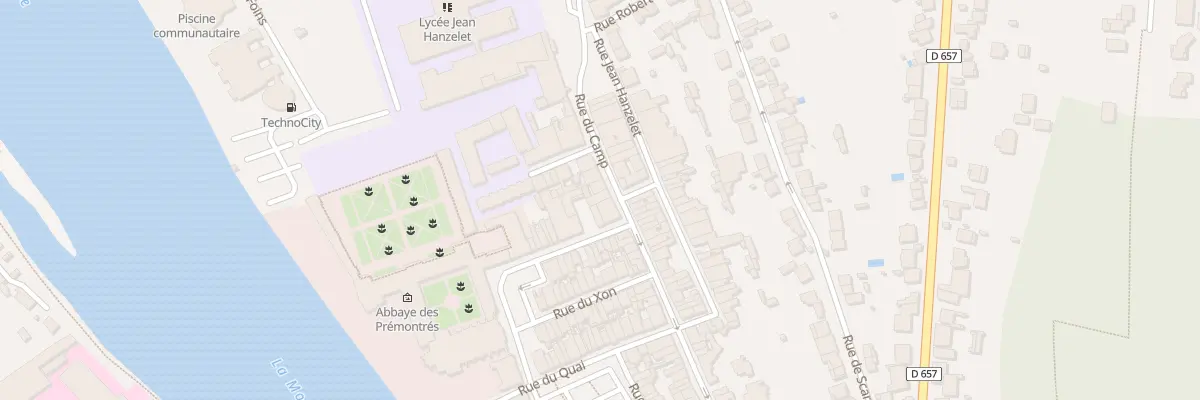 Plan du 79B Rue du Camp à Pont-à-Mousson