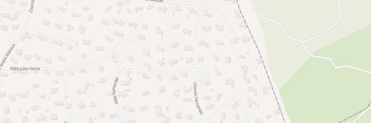 Plan du 8 All de la Salamandre à Garéoult