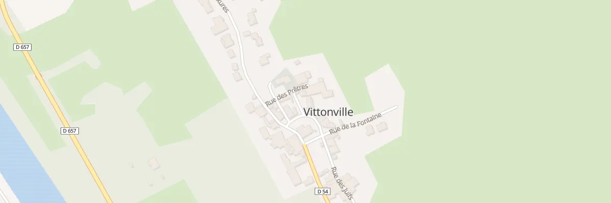 Plan du 5003 Pl de la Fontaine à Vittonville