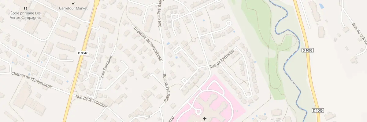 Plan du 45 Imp du Hameau des Prés à Gex