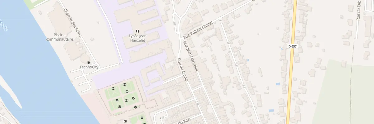 Plan du 84 Rue du Camp à Pont-à-Mousson