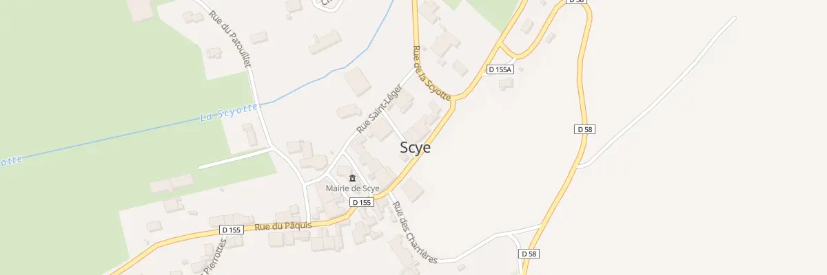 Plan du 6 Rue du Clos à Scye