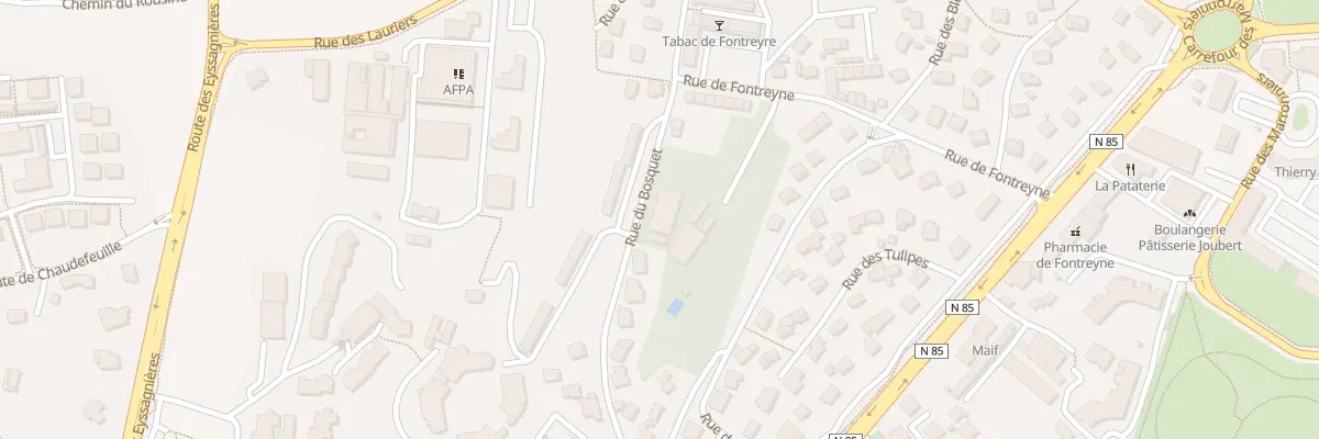 Plan du 28A Rue du Bosquet à Gap