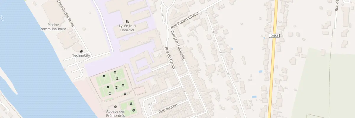 Plan du 82 Rue du Camp à Pont-à-Mousson