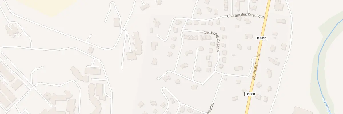 Plan du 42 Rue du Pré Galland à Gap