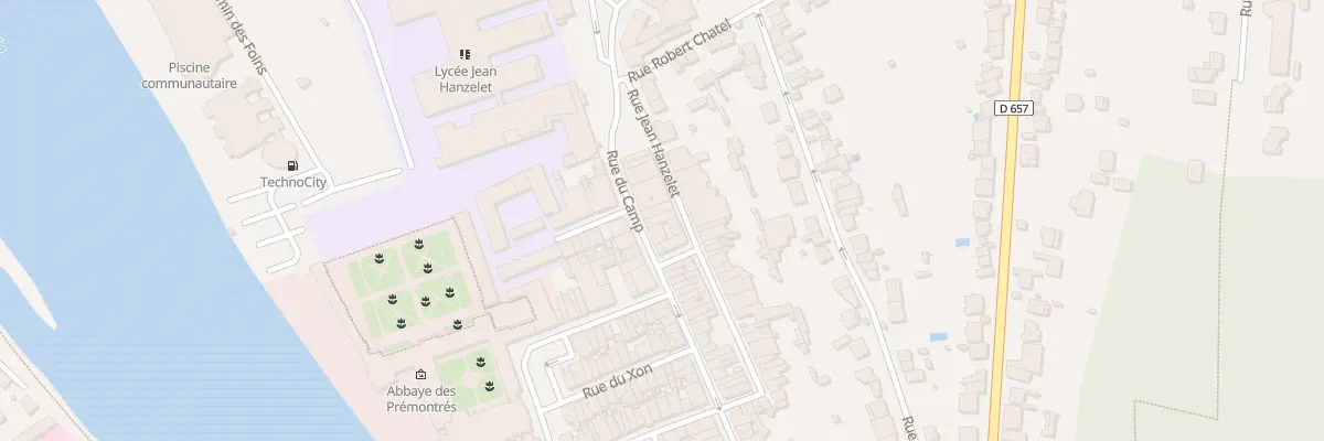 Plan du 78 Rue du Camp à Pont-à-Mousson