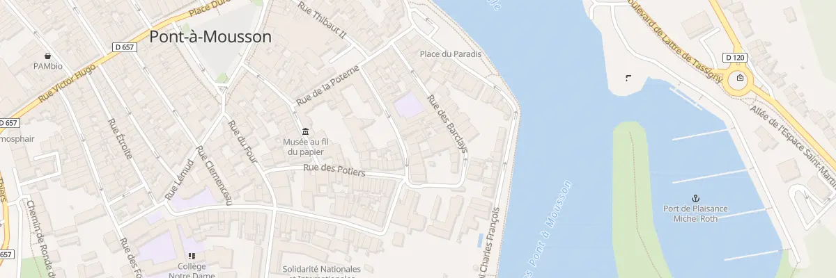 Plan du 15B Rue de l’Institut Joseph Magot à Pont-à-Mousson
