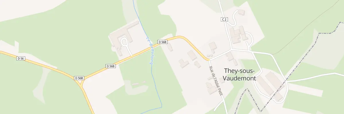 Plan du 6 Rue du Bon Ban à They-sous-Vaudemont