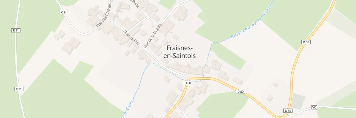 Plan du 8 Grande Rue à Fraisnes-en-Saintois