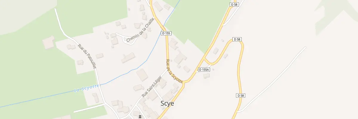 Plan du 4 Rue de la Scyotte à Scye