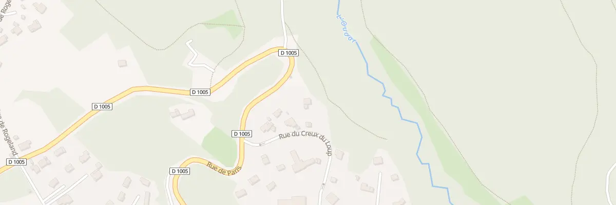 Plan du 1264 Rue du Creux du Loup à Gex