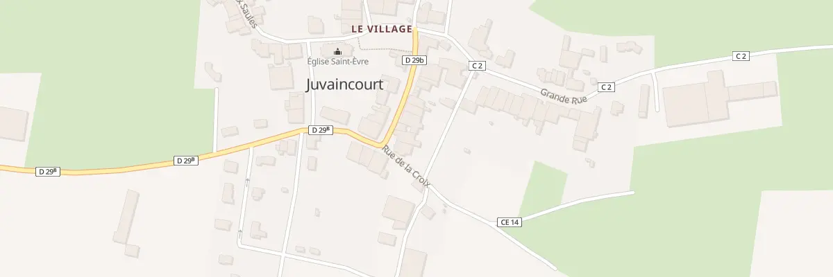 Plan du 125 Rue de la Dame à Juvaincourt