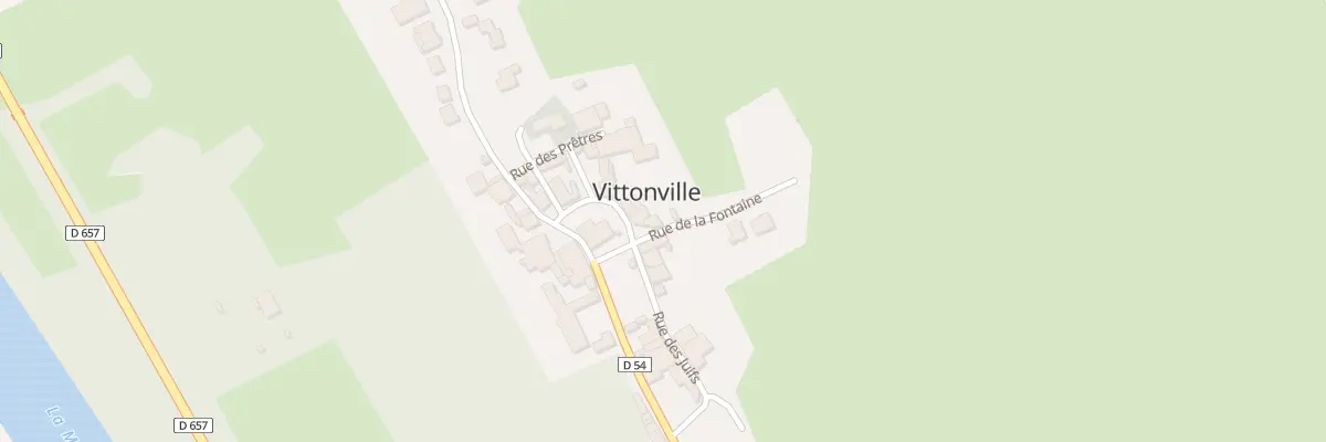 Plan du 5027 Pl de la Fontaine à Vittonville