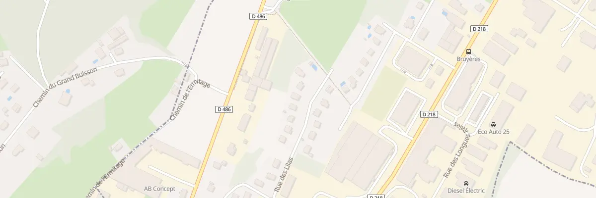 Plan du 23 Rue des Lilas à Thise