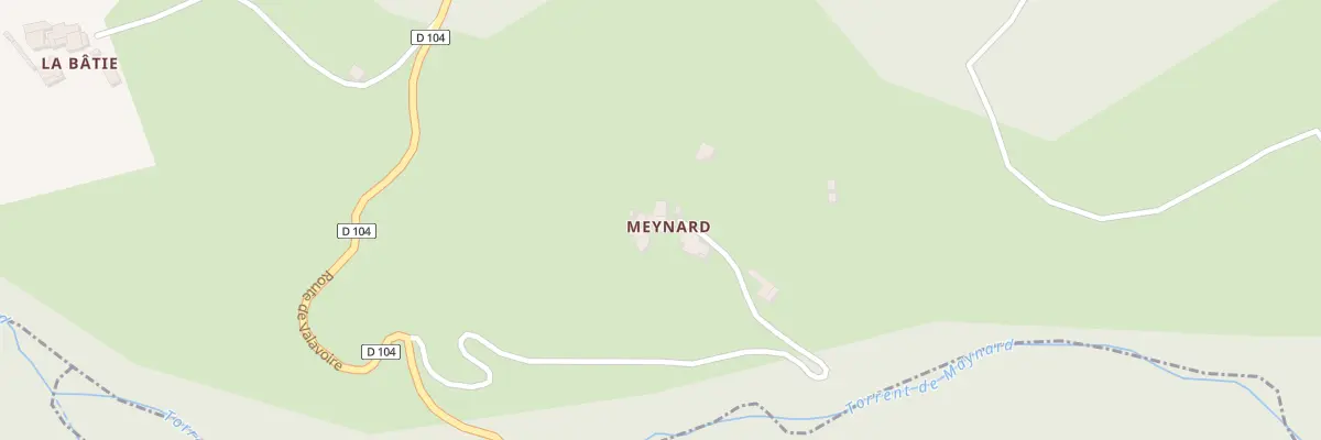 Plan du 5063 Maynard à Clamensane