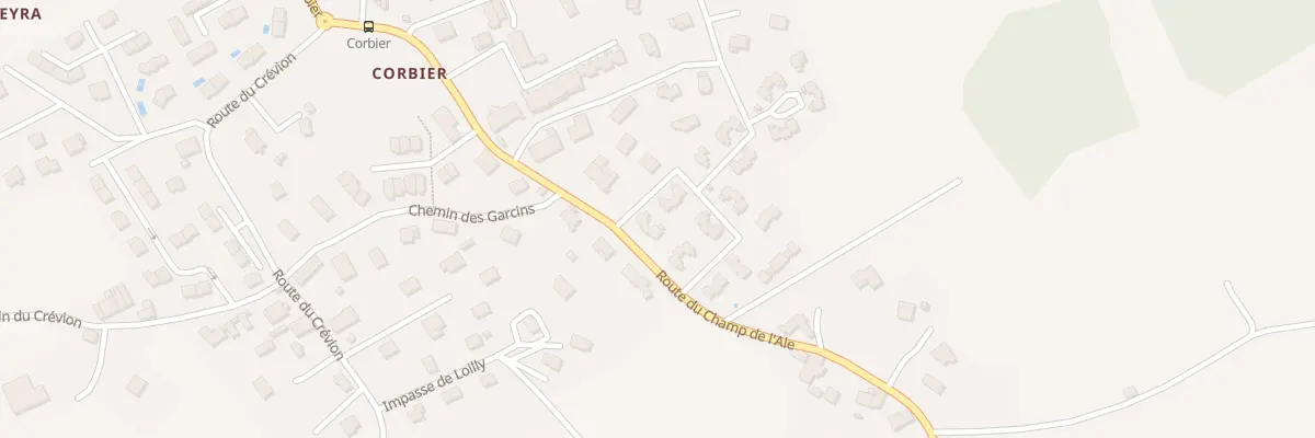 Plan du 45 Rte du Champ de l’Ale à Chavanod
