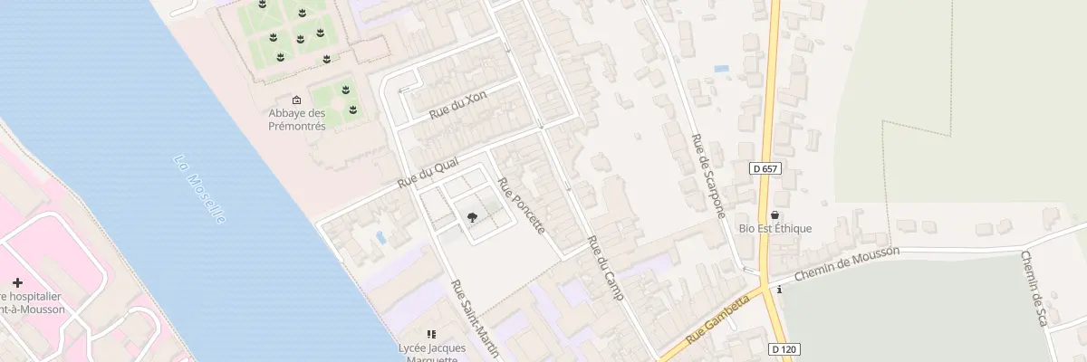 Plan du 49 Rue du Camp à Pont-à-Mousson