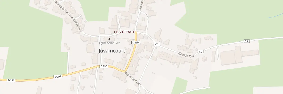 Plan du 45 Rue de la Dame à Juvaincourt