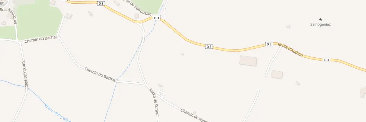 Plan du 5005 Le Forest de Roland à Saint-Geniez
