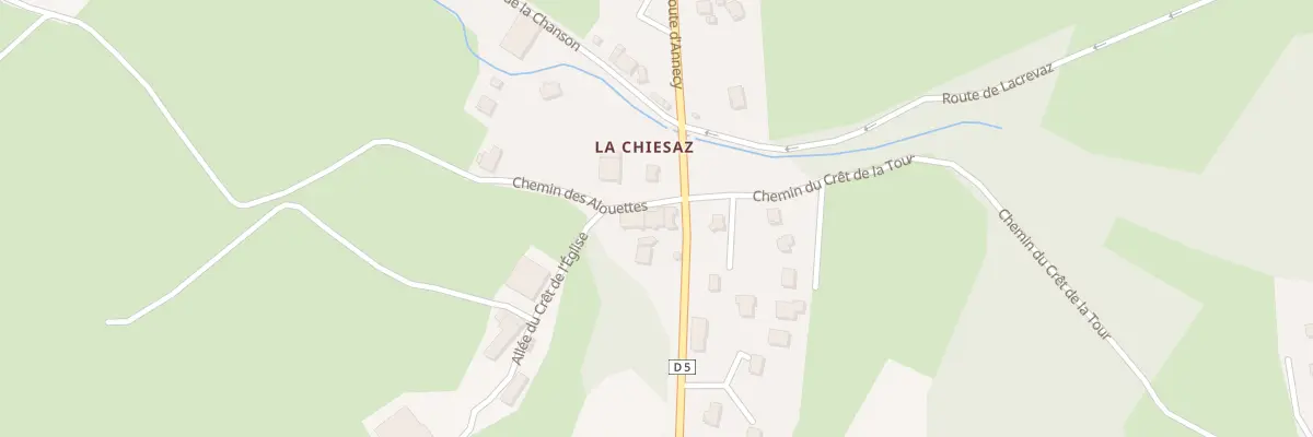Plan du 15 Che des Alouettes à Viuz-la-Chiésaz