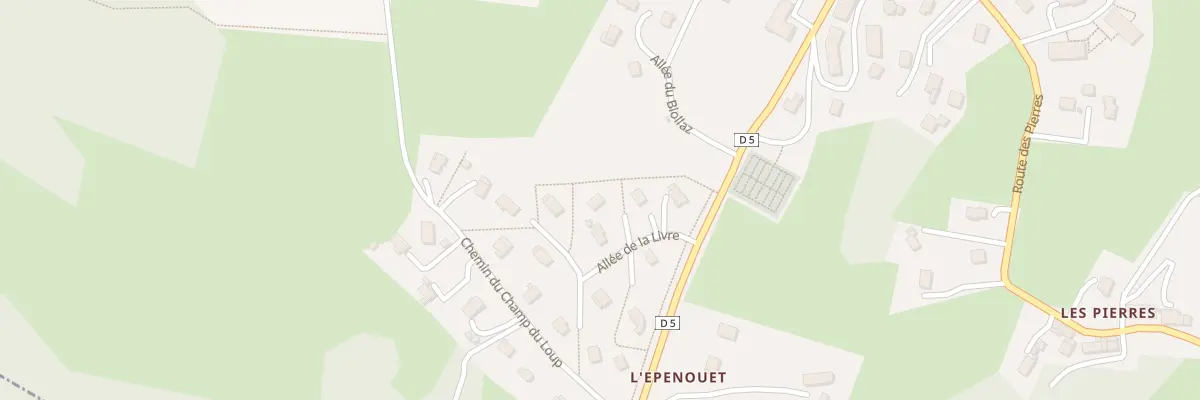 Plan du 50 All de la Livre à Viuz-la-Chiésaz