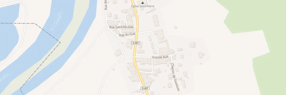 Plan du 9001 Gr Grande Rue à Champey-sur-Moselle
