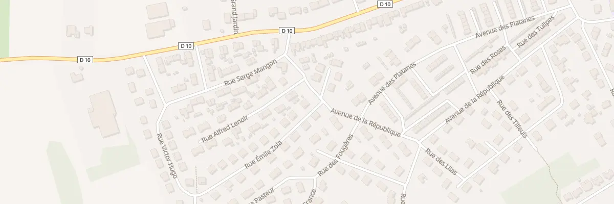 Plan du 21 Rue Emile Zola à Dieulouard