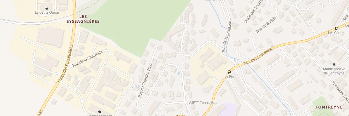 Plan du 17 Rue du Chardon Bleu à Gap