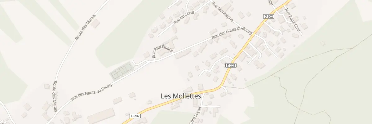 Plan du 5175 Sous la Cure aux Mollettes