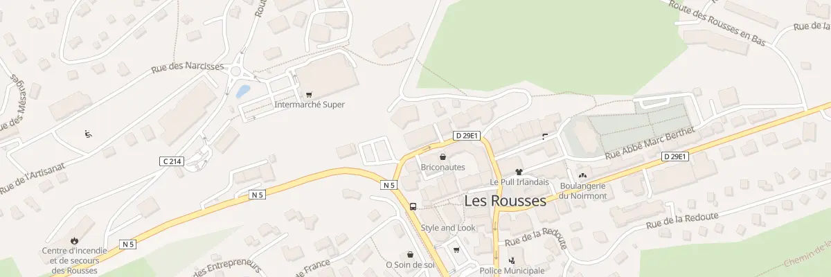 Plan du 63 Rue Pasteur aux Rousses