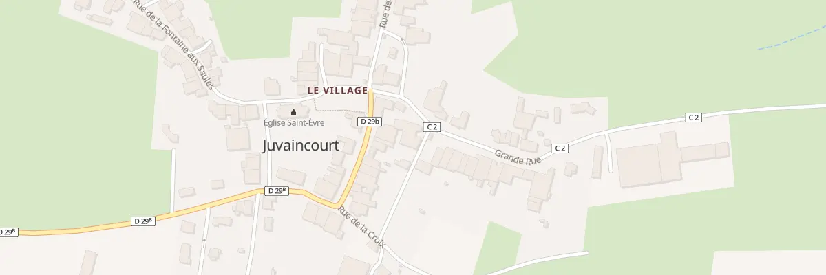 Plan du 60 Grande Rue à Juvaincourt