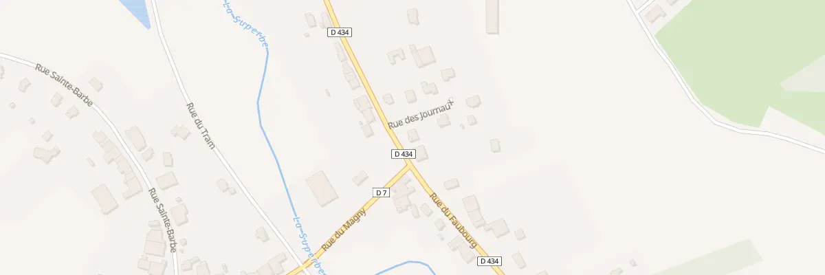 Plan du 2 Rue des Journaux à Amance