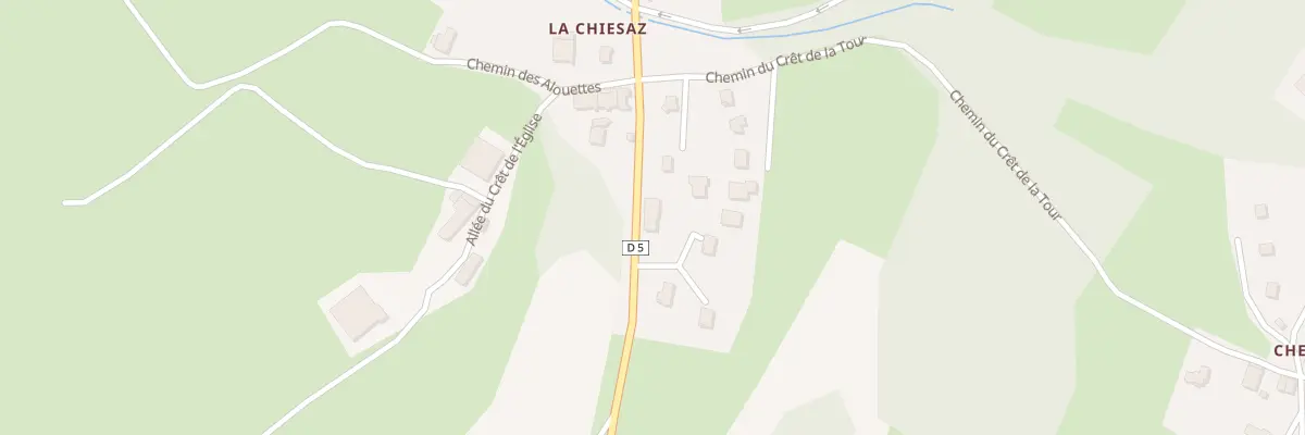 Plan du 1460 Rte d’Annecy à Viuz-la-Chiésaz
