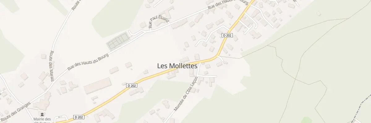 Plan du 5042 La Peysse aux Mollettes