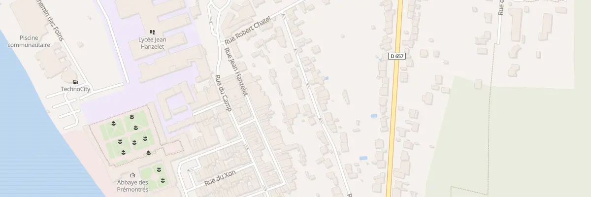 Plan du 309 Rue de Scarponne à Pont-à-Mousson