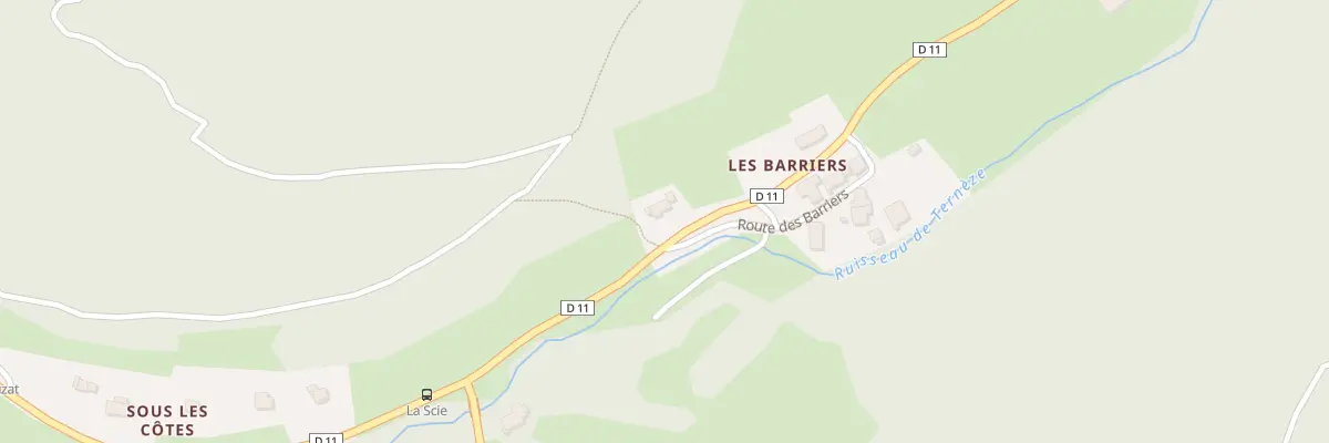 Plan du 5156 Le Naget à La Thuile