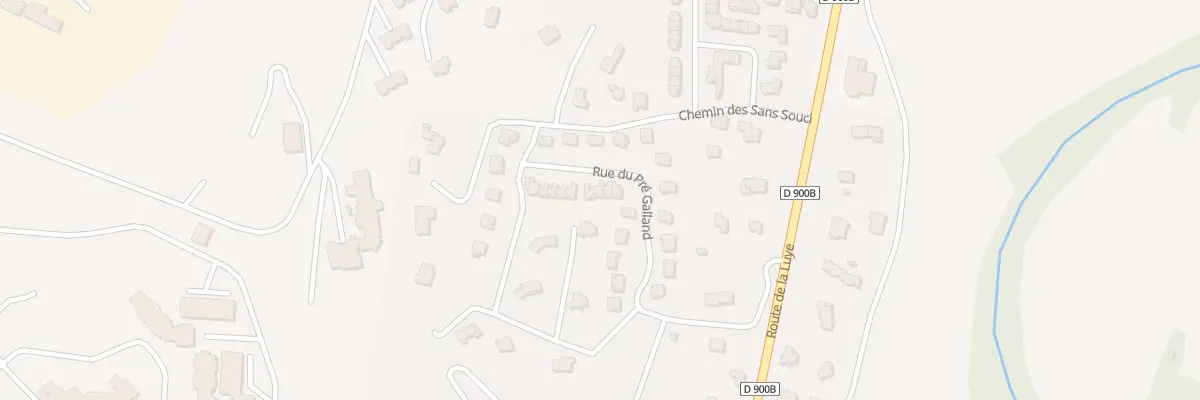 Plan du 23 Rue du Pré Galland à Gap