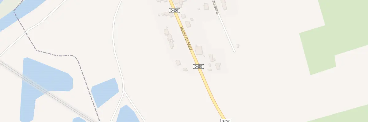Plan du 70 Rte Departementale 657 à Champey-sur-Moselle