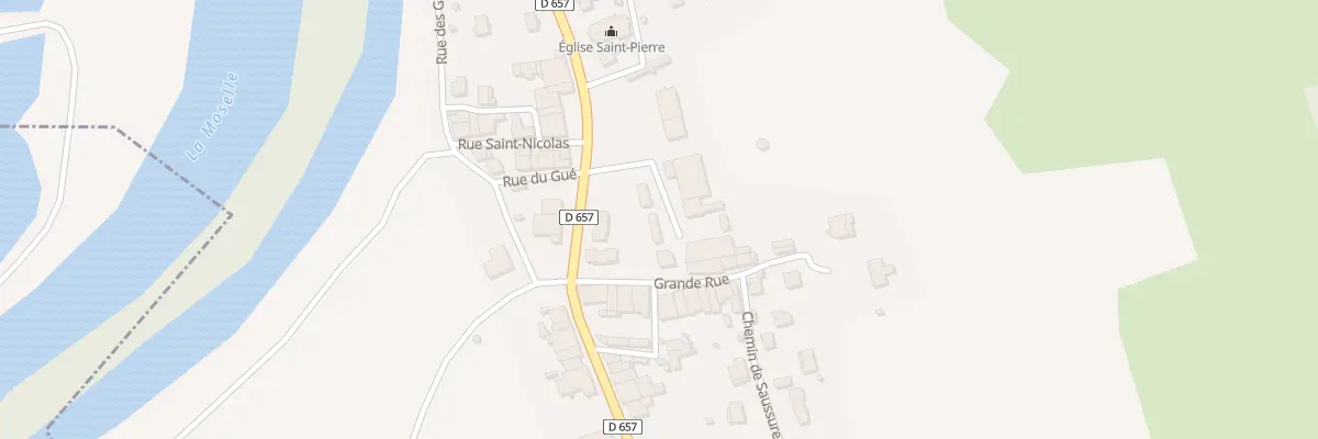 Plan du 1F Gr Grande Rue à Champey-sur-Moselle